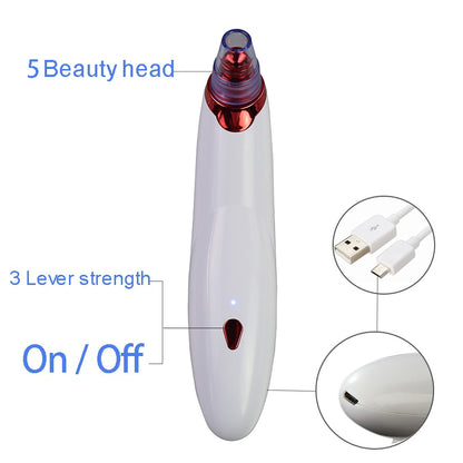 Blackhead Removal Pore Cleaner with 4 Heads by HitMyNeed
