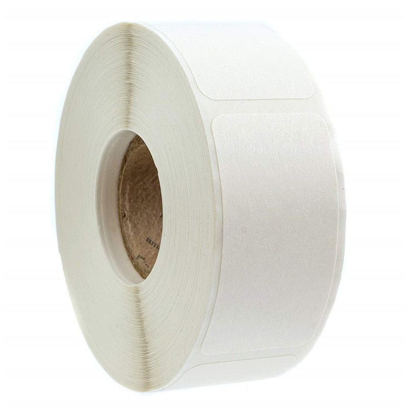 Blank Label Sticker Paper Roll 1x2 Inch (500 Labels) by HitMyNeed
