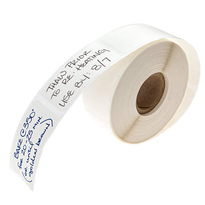 Blank Label Sticker Paper Roll 1x2 Inch (500 Labels) by HitMyNeed
