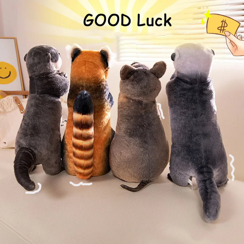 Blessing Animal Plush Toys Red Panda Otter 30cm by HitMyNeed