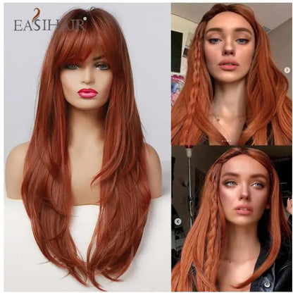 Blonde Long Straight Lolita Wig with Bangs wig-lc015-1 by HitMyNeed