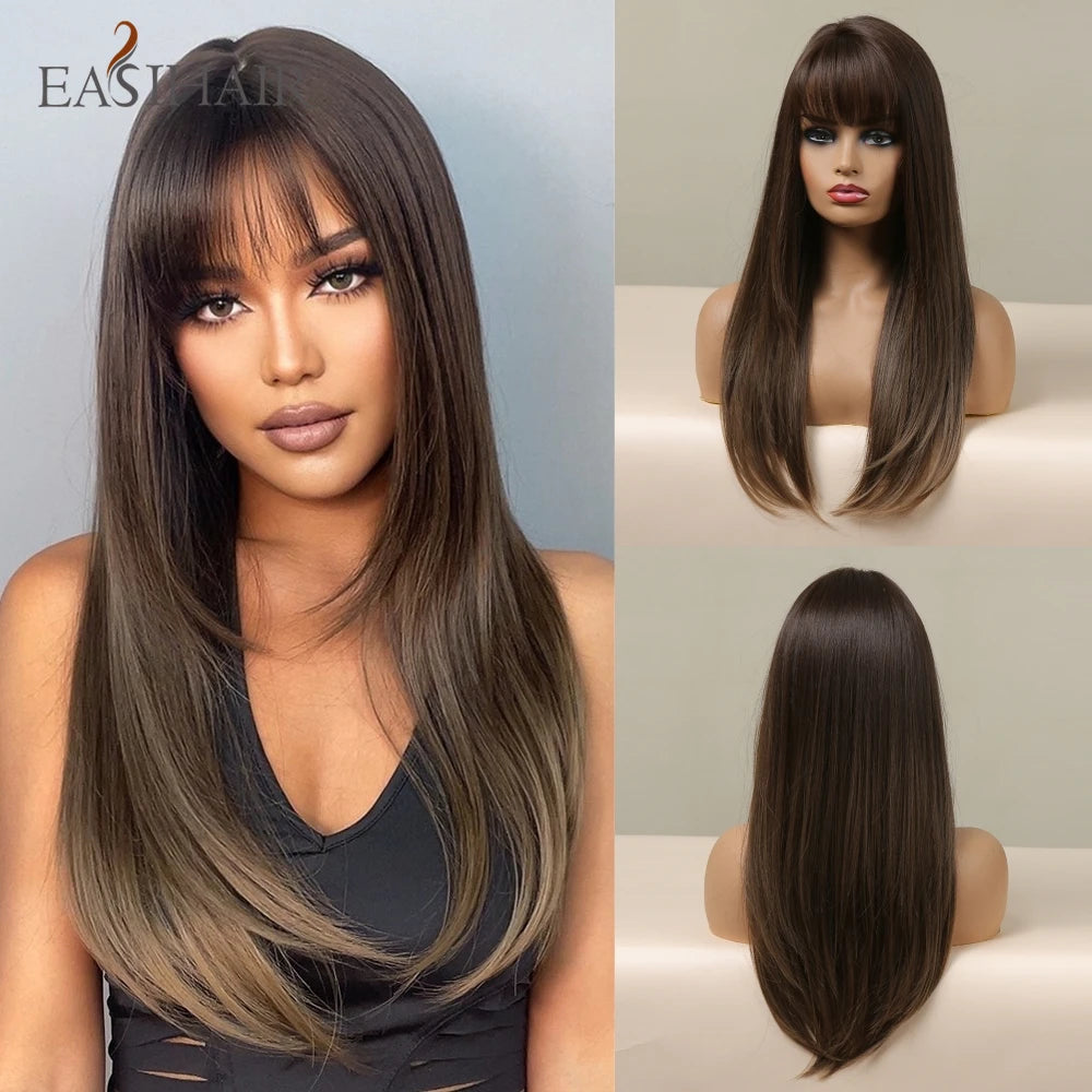 Blonde Long Straight Lolita Wig with Bangs wig-lc036-1 by HitMyNeed