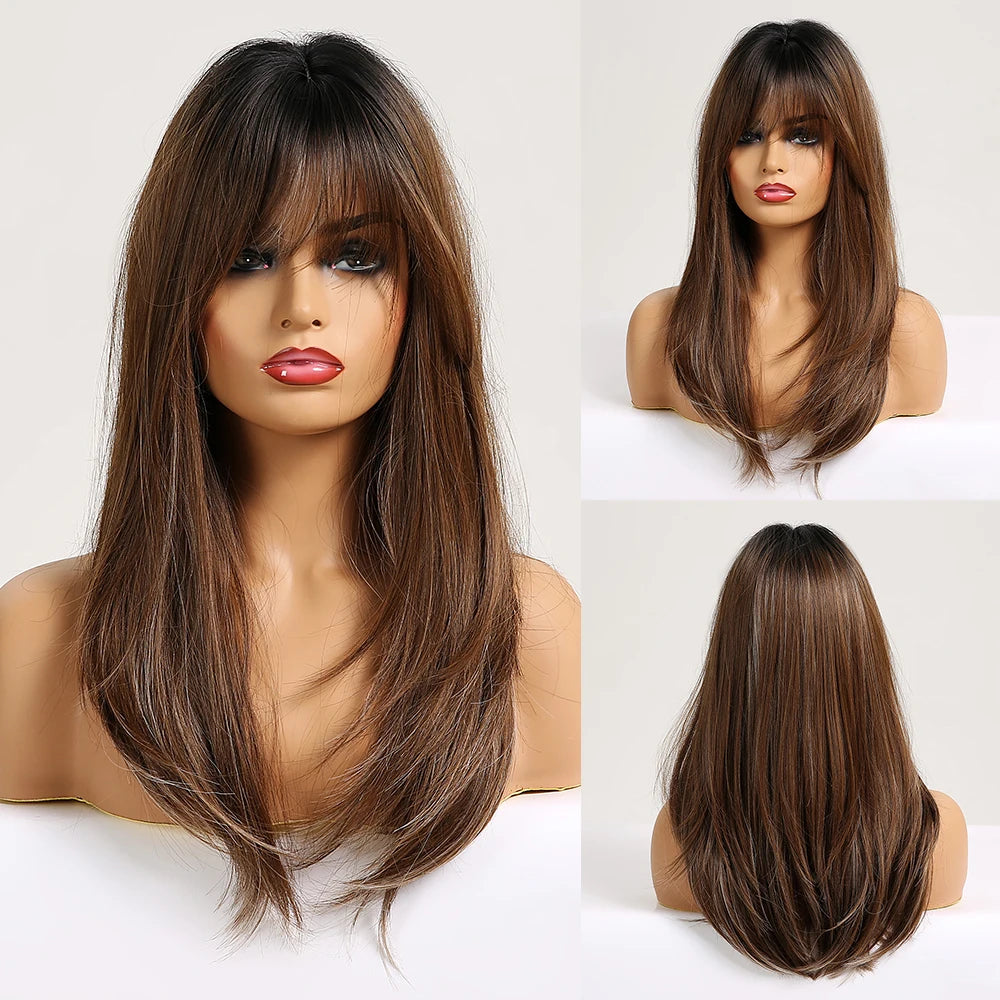 Blonde Long Straight Lolita Wig with Bangs wig-lc252-1 by HitMyNeed