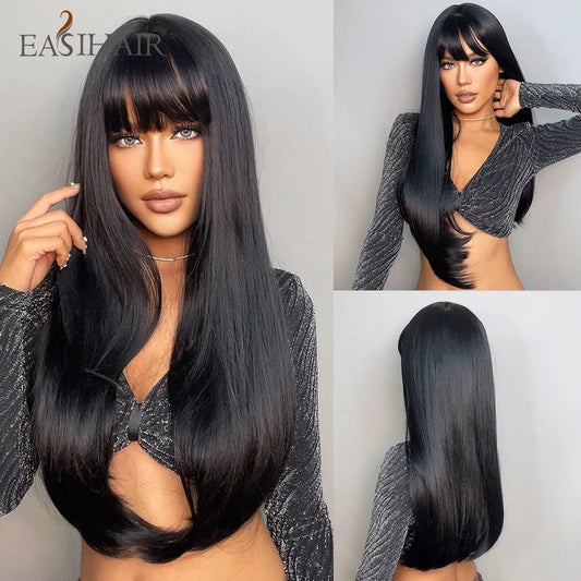 Blonde Long Straight Lolita Wig with Bangs wig-lc257-1 by HitMyNeed