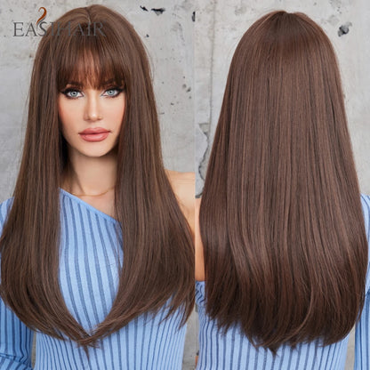 Blonde Long Straight Lolita Wig with Bangs wig-lc8019-1 by HitMyNeed