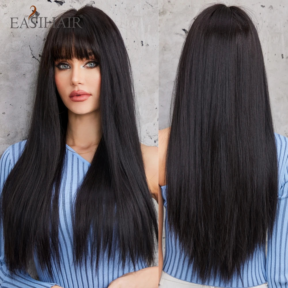 Blonde Long Straight Lolita Wig with Bangs wig-lc8020-1 by HitMyNeed