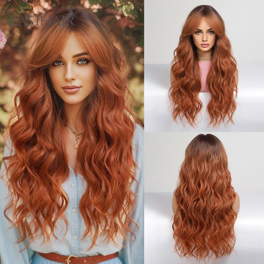 Blonde Long Straight Lolita Wig with Bangs wig-lc8160-1 by HitMyNeed