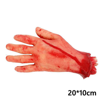 Bloody Severed Limbs Halloween Horror Prop Set d by HitMyNeed