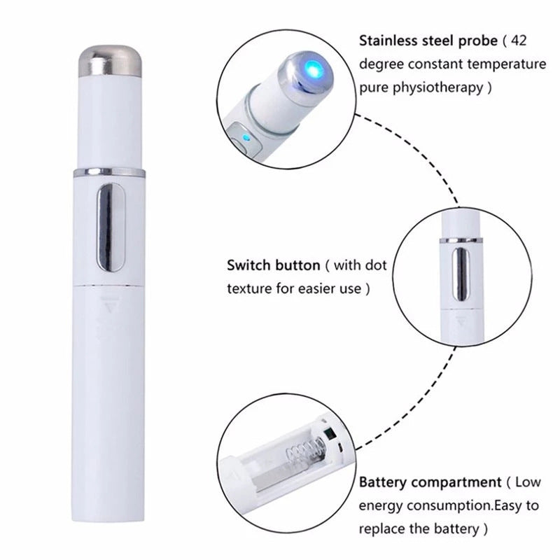 Blue Light Acne & Wrinkle Therapy Pen by HitMyNeed