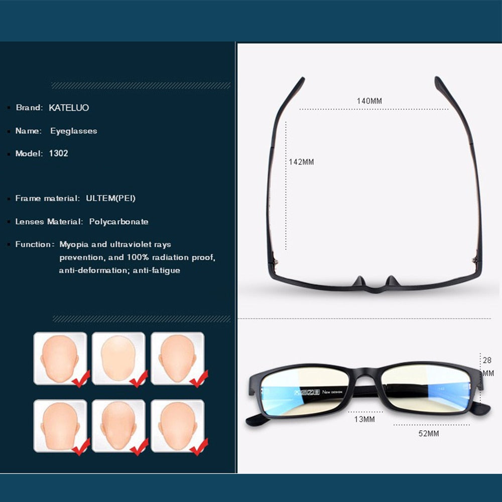 Blue Light Blocking Radiation Protection Glasses by HitMyNeed