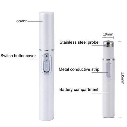 Blue Light Therapy Pen with Vein Care Cream by HitMyNeed