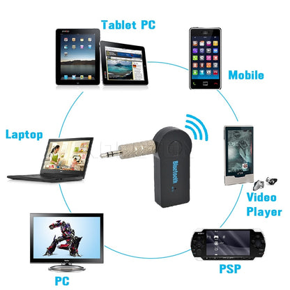 Bluetooth 3.5mm Wireless Audio Jack Adapter by HitMyNeed