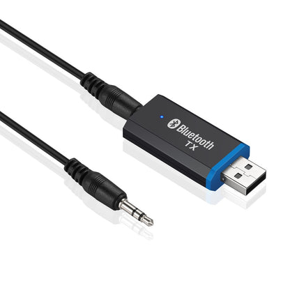 Bluetooth 5.0 USB Audio Transmitter with AUX by HitMyNeed