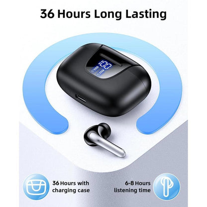 Bluetooth 5.3 ANC Wireless Earbuds with LED Display by HitMyNeed