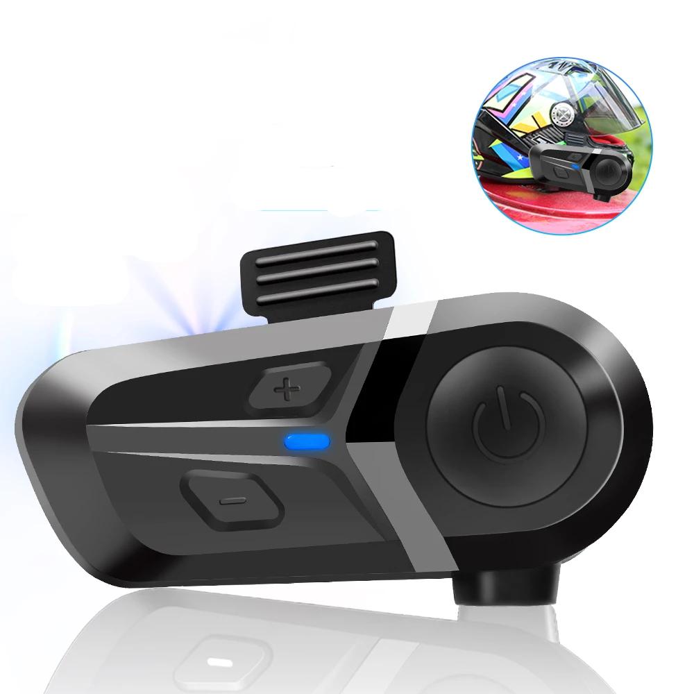 Bluetooth 5.3 Motorcycle Helmet Headset with Mic by HitMyNeed