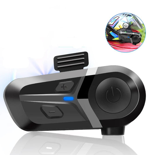 Bluetooth 5.3 Motorcycle Helmet Headset with Mic by HitMyNeed