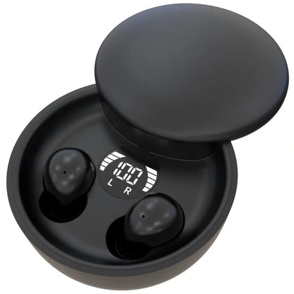 Bluetooth 5.4 Invisible Sleeping & Sport Earbuds black by HitMyNeed