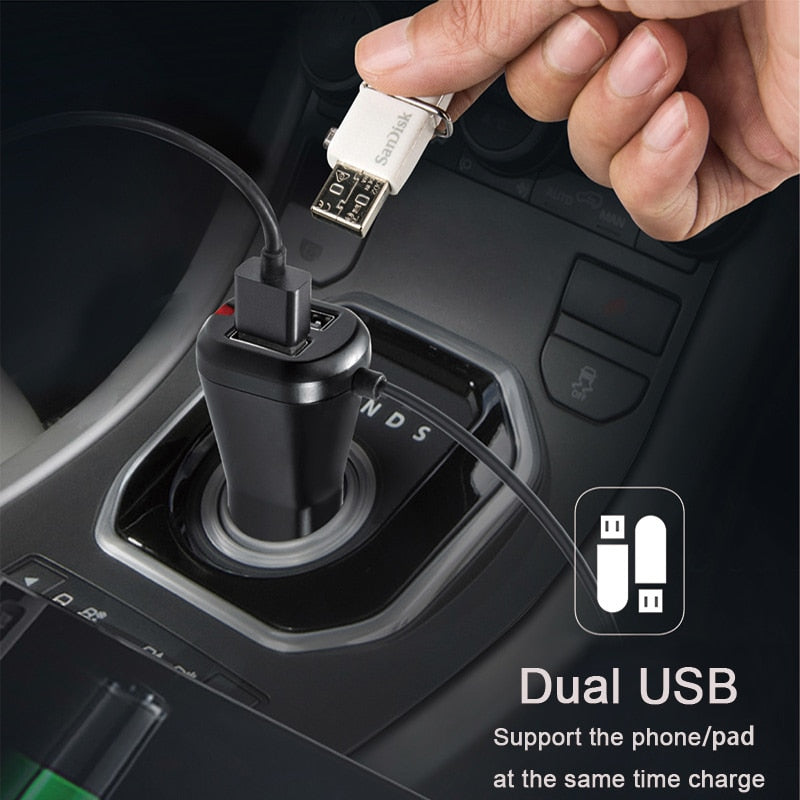 Bluetooth AUX Car Music Transmitter & Charger by HitMyNeed