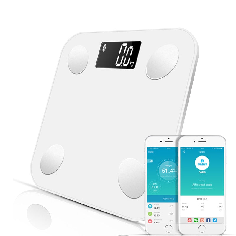 Bluetooth Body Weight Scale with App & Body Metrics by HitMyNeed