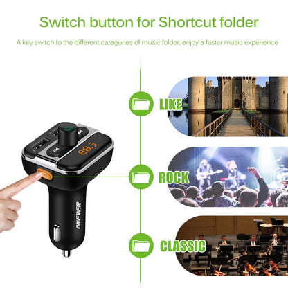 Bluetooth FM Transmitter MP3 Player Car Kit Charger by HitMyNeed