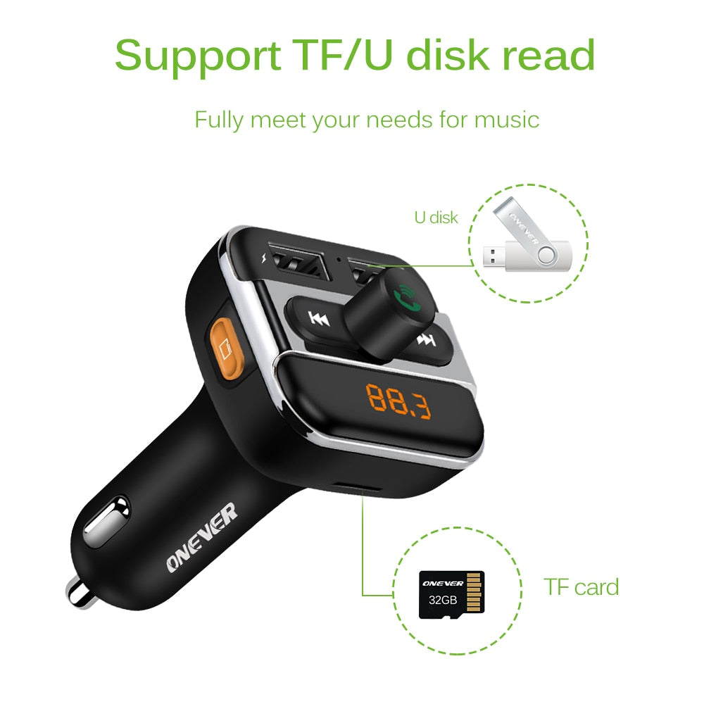 Bluetooth FM Transmitter MP3 Player Car Kit Charger by HitMyNeed