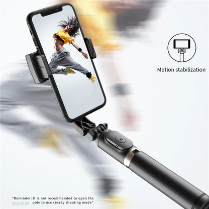 Bluetooth Gimbal Selfie Stick Tripod for Smartphones by HitMyNeed