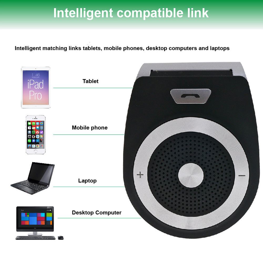 Bluetooth Handsfree Car Kit Speakerphone Receiver by HitMyNeed