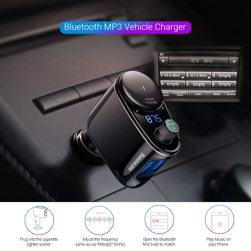 Bluetooth Handsfree USB Car Charger Adapter by HitMyNeed