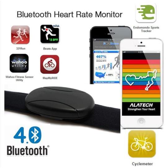 Bluetooth Heart Rate Monitor Chest Strap by HitMyNeed