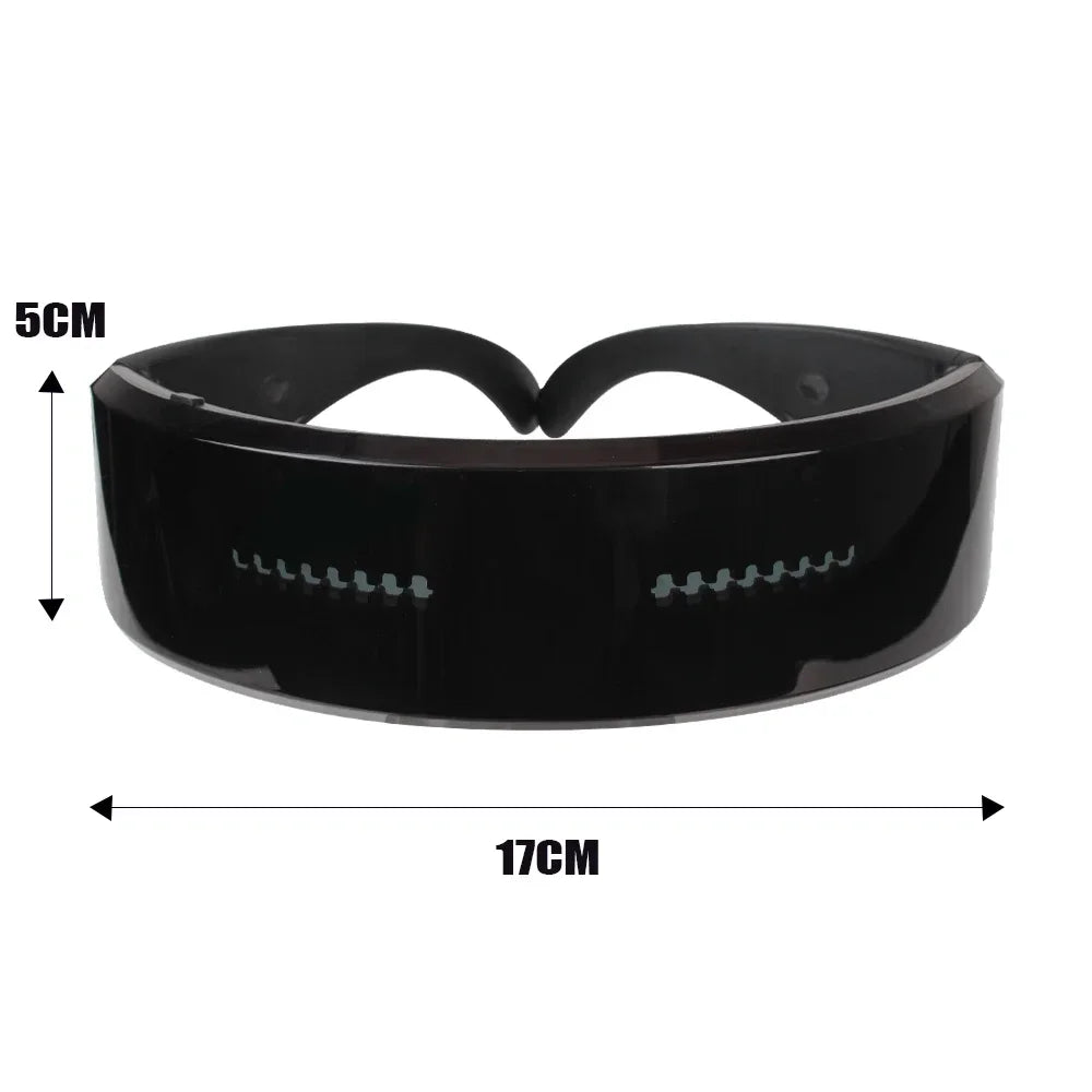 Bluetooth LED Futuristic DIY Party Glasses by HitMyNeed