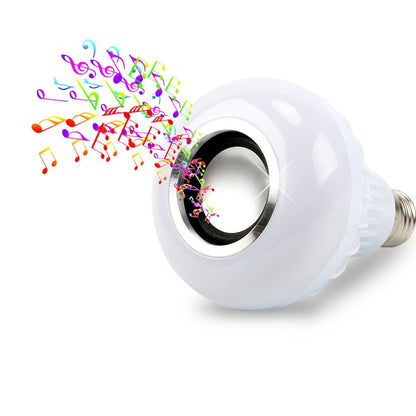 Bluetooth LED Light Bulb Speaker with Remote by HitMyNeed