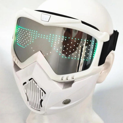 Bluetooth LED Matrix Mask with App Control RGB by HitMyNeed