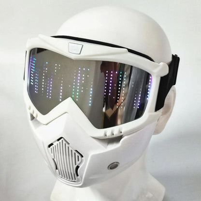 Bluetooth LED Matrix Mask with App Control RGB by HitMyNeed