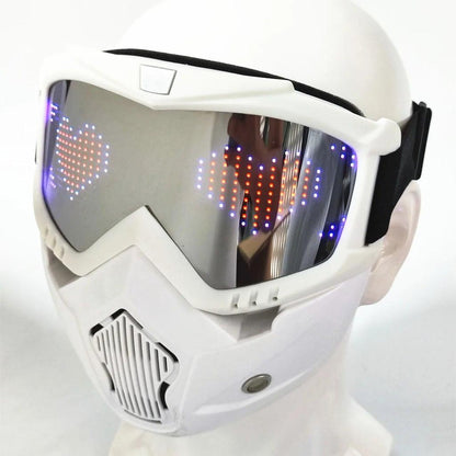 Bluetooth LED Matrix Mask with App Control RGB by HitMyNeed