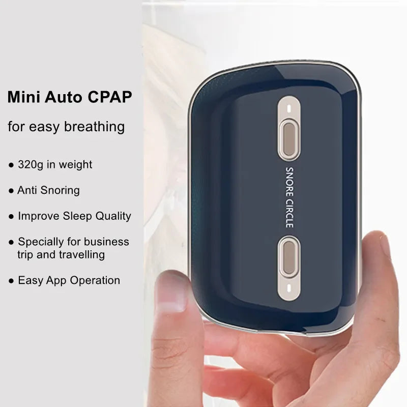Bluetooth Mini CPAP YA50G Portable Anti-Snoring Device by HitMyNeed