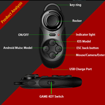 Bluetooth Mini Wireless Gamepad Controller by HitMyNeed