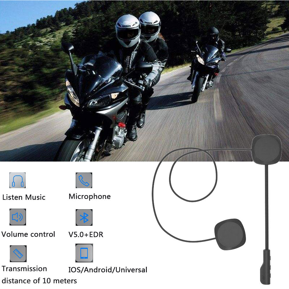 Bluetooth Motorcycle Helmet Speakers with Mic by HitMyNeed