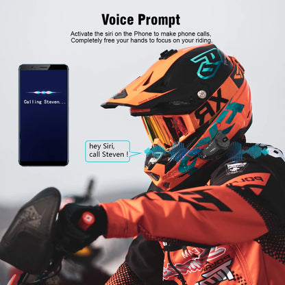 Bluetooth Motorcycle Intercom with WiFi Dash Cam DVR by HitMyNeed