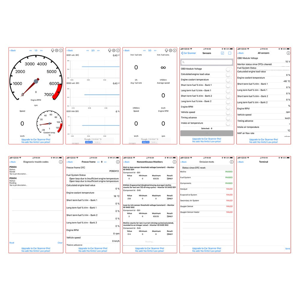 Bluetooth OBD2 Car Diagnostic Scanner Tool by HitMyNeed