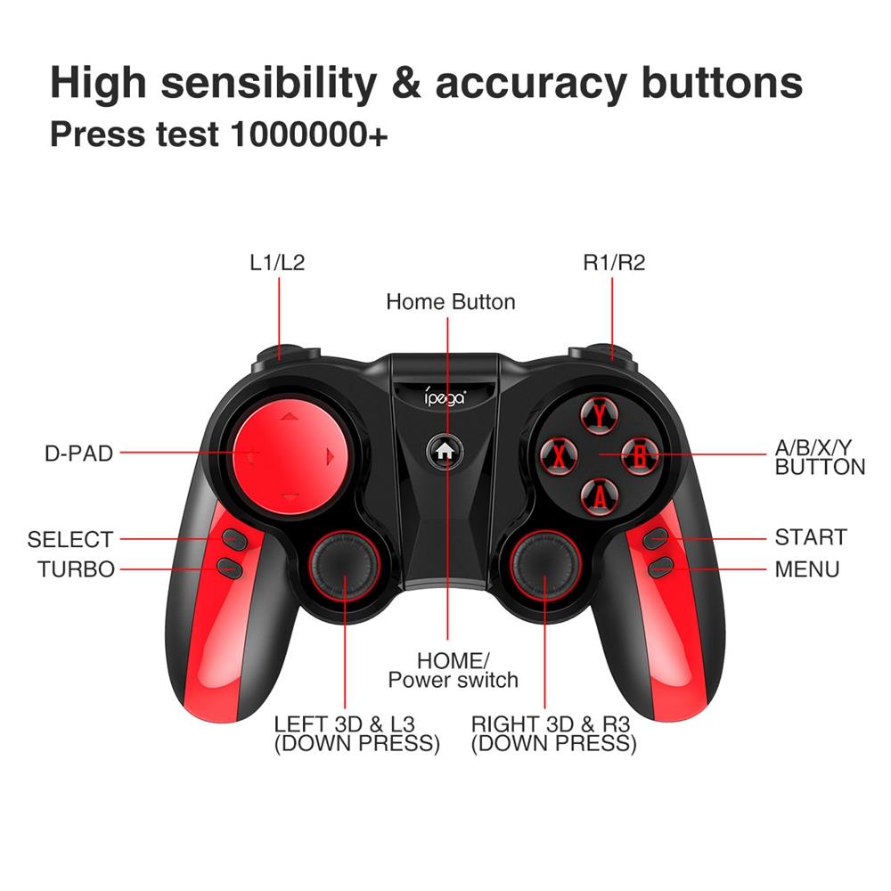 Bluetooth Phone Gamepad Controller for Android & PC by HitMyNeed