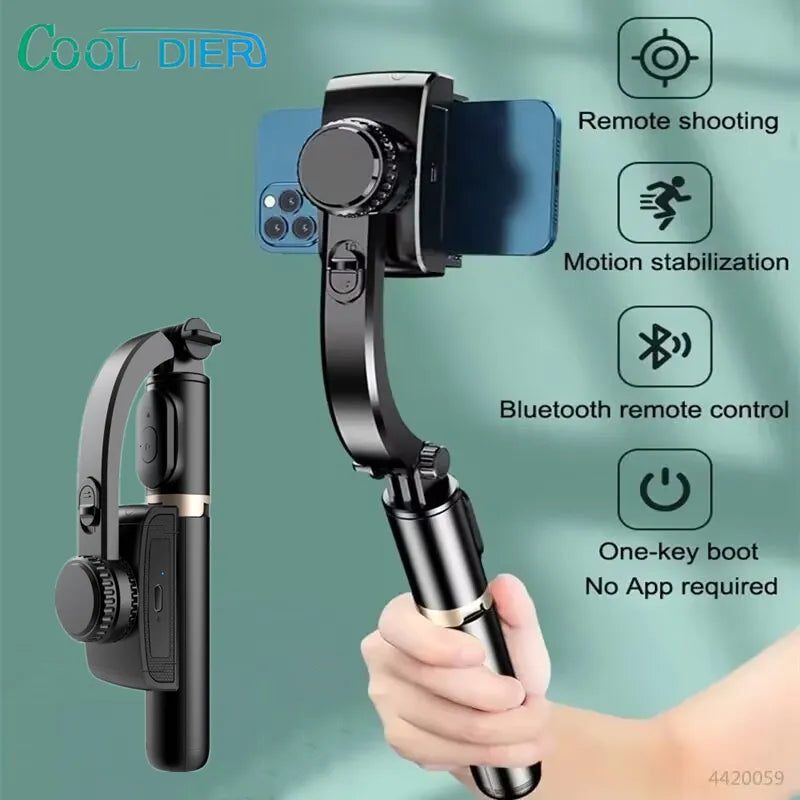 Bluetooth Phone Gimbal Selfie Stick Tripod by HitMyNeed