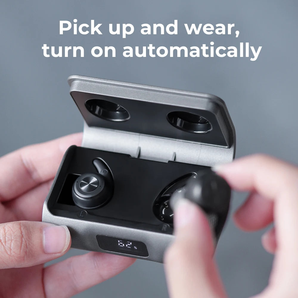 Bluetooth Rechargeable ITE Hearing Aids for Seniors by HitMyNeed