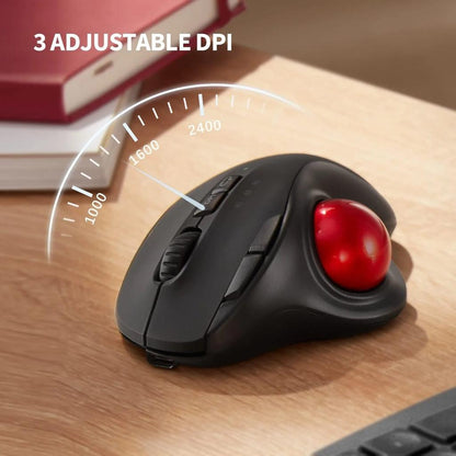 Bluetooth Rechargeable Trackball Mouse for Mac & PC by HitMyNeed