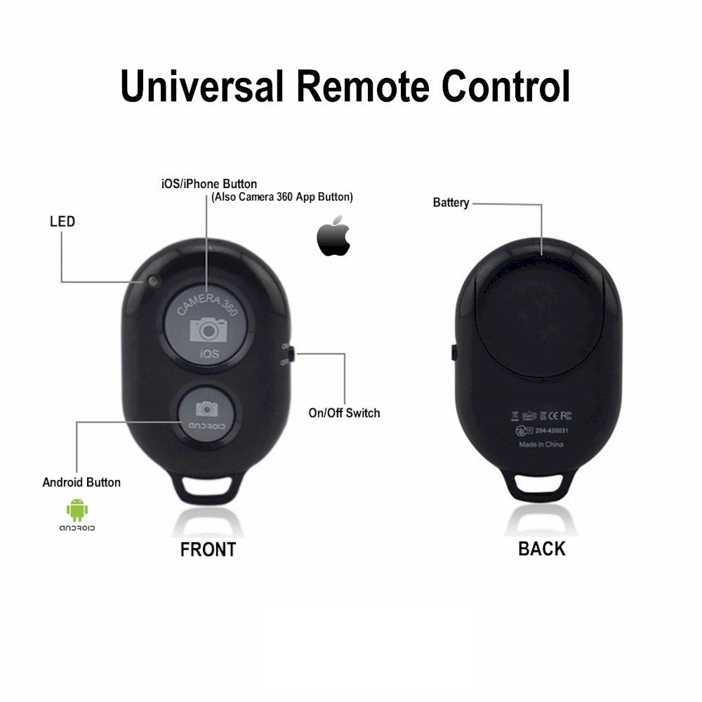 Bluetooth Remote Camera Shutter for Smartphones by HitMyNeed