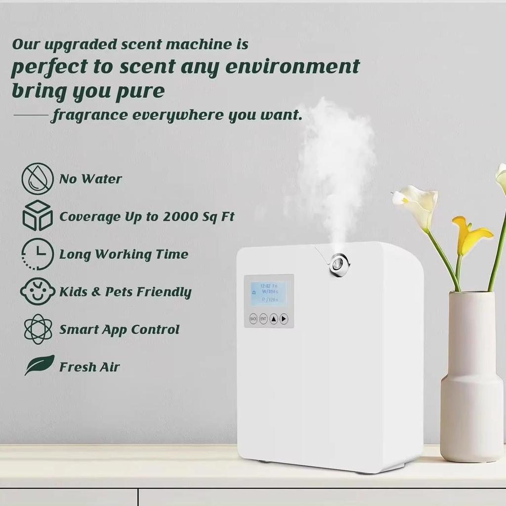 Bluetooth Smart Aroma Diffuser for Hotels & Homes by HitMyNeed