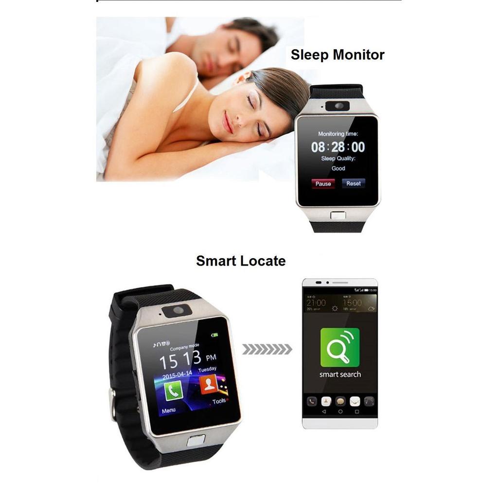 Bluetooth Smart Watch with Camera and Fitness Tracking by HitMyNeed