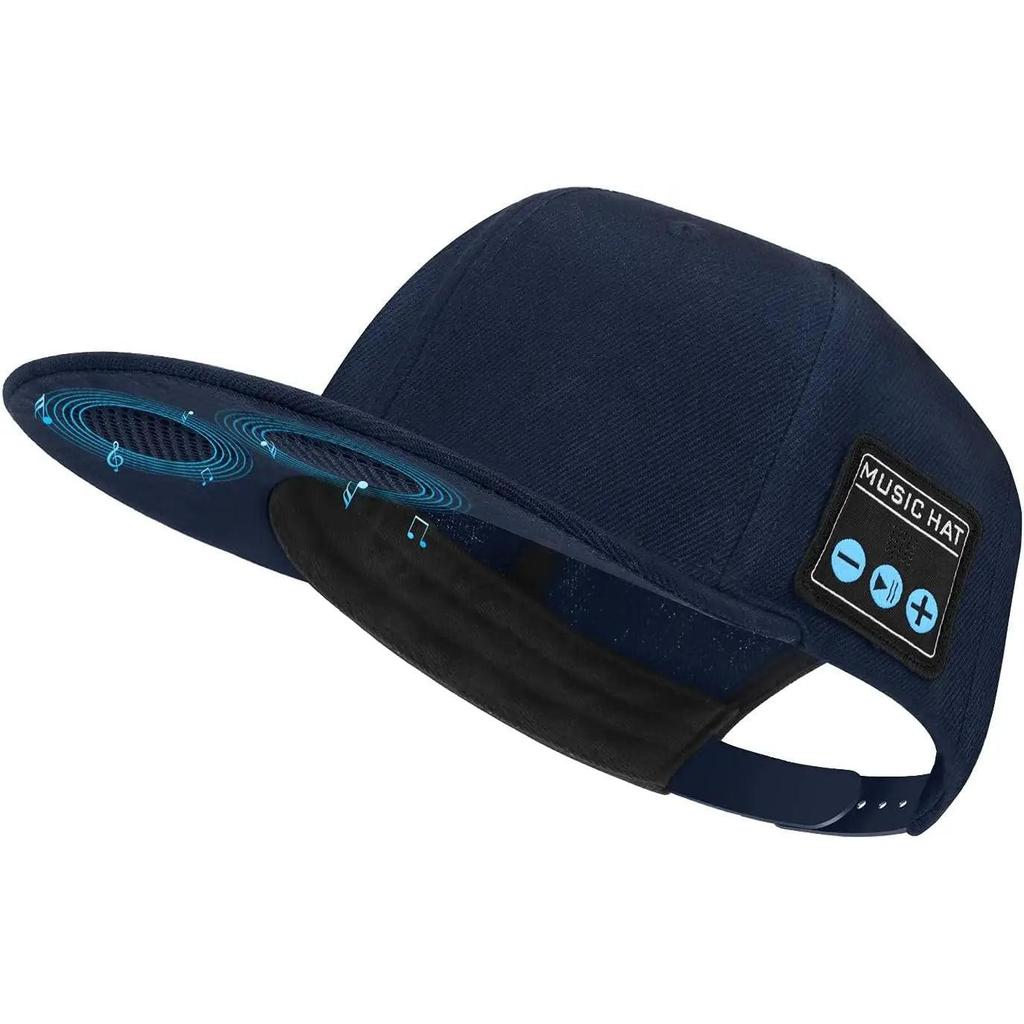 Bluetooth Speaker Baseball Cap with Mic blue by HitMyNeed