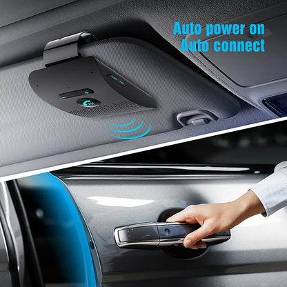 Bluetooth Sun Visor Handsfree Car Speakerphone by HitMyNeed