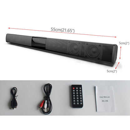 Bluetooth TV Soundbar Wireless Speaker 55cm by HitMyNeed