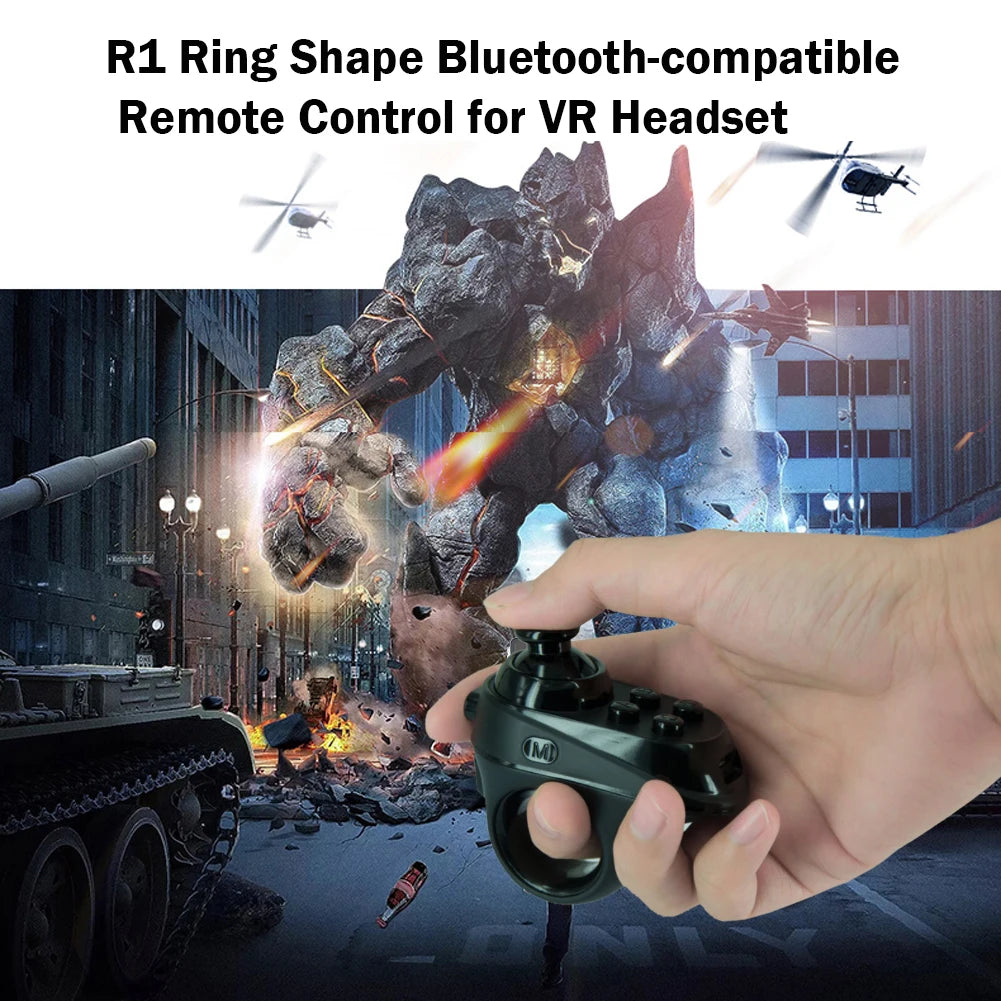 Bluetooth VR Ring Remote Controller for iOS & Android by HitMyNeed